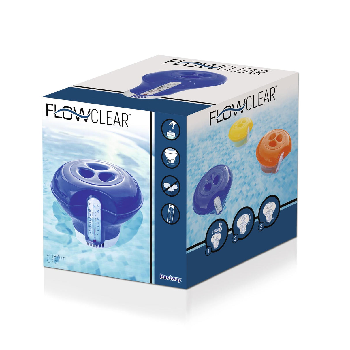 Bestway Flowclear Chemical Floater Thermometer - Khaleeji Toys