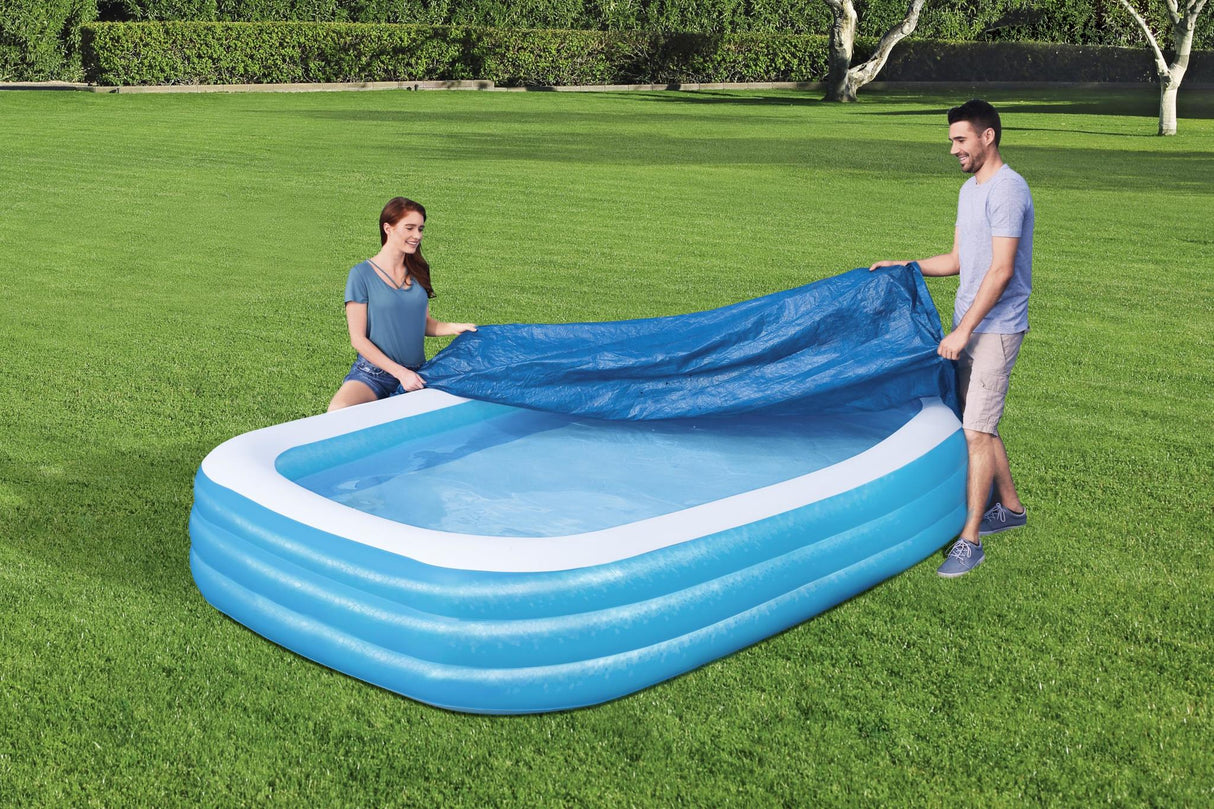 Bestway Flowclear Pool Cover 305x183cm - Khaleeji Toys