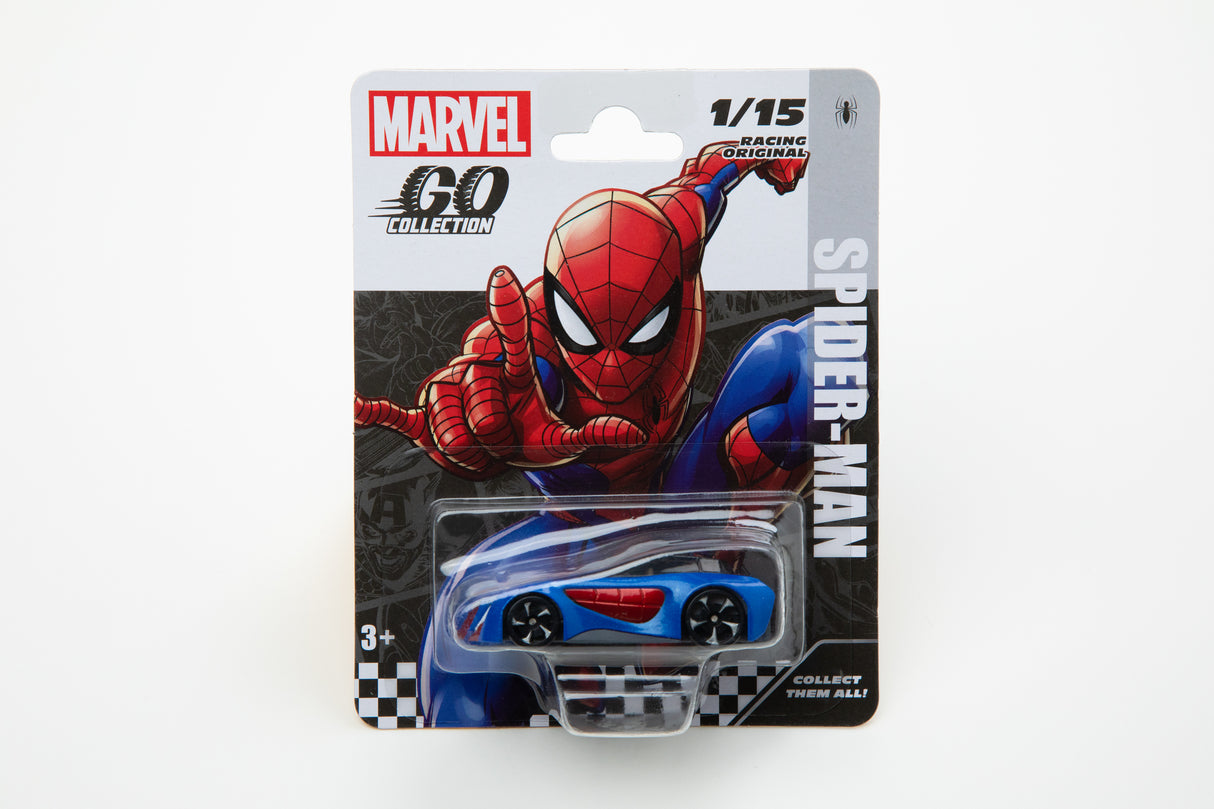 MARVEL GO RACING W1 SPIDERMAN 3" - Khaleeji Toys