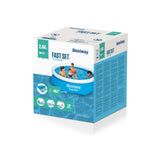 Bestway Fast Pool Set - Blue 244x61cm - Khaleeji Toys