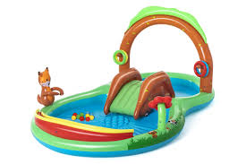 Bestway Friendly Woods Play Pool Center 2.95 m x 1.99 m x 1.30 m