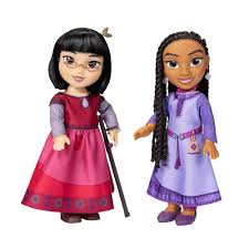 Disney's Wish Doll Asha & Dahlia 2 Pack 38cm