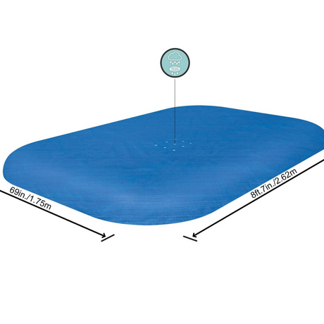 Bestway Flowclear Pool Cover 262x175x51cm (pics) - Khaleeji Toys